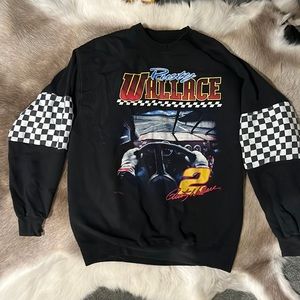 Vintage nascar oversized crew neck size medium